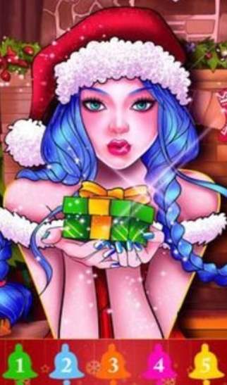 圣诞涂色手机版