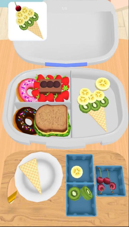 整理便当盒游戏