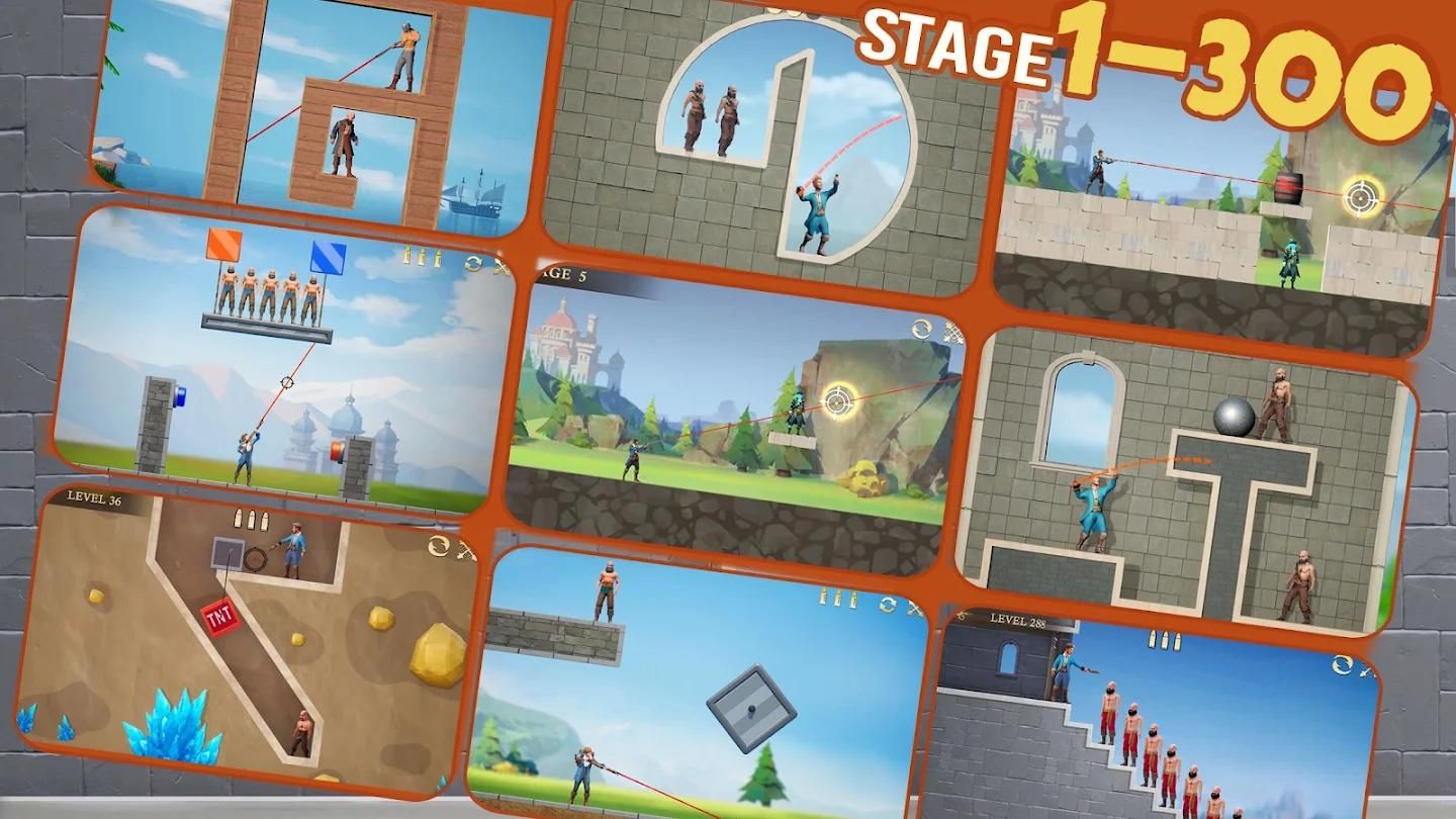 子弹射击金银岛之谜去广告版游戏下载-子弹射击金银岛之谜中文版下载v0.8.10