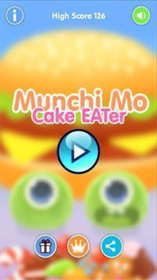 吃蛋糕的蒙奇莫游戏