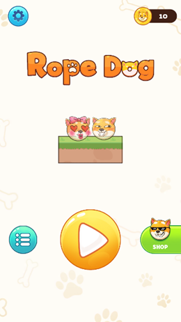 围绳小狗游戏