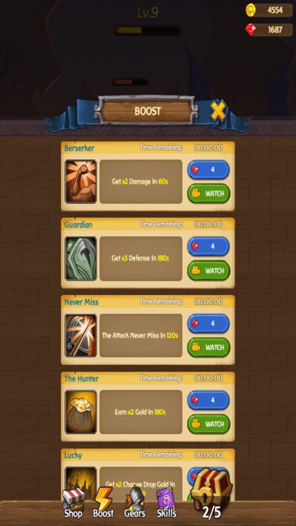 空闲地牢幻想手机版