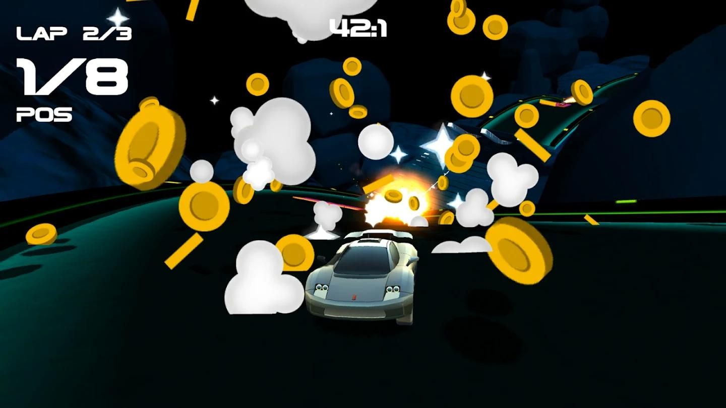 夜赛车手多人卡丁车中文版下载-夜赛车手多人卡丁车游戏下载v0.0.23