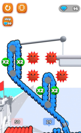 滑索人群战Zipline Crowd游戏安卓版下载-滑索人群战游戏中文版下载v0.0.1