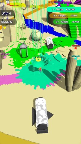 染色雨伞大乱斗游戏官方版