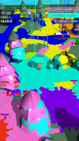 染色雨伞大乱斗游戏下载-染色雨伞大乱斗游戏官方版下载v1.0.1