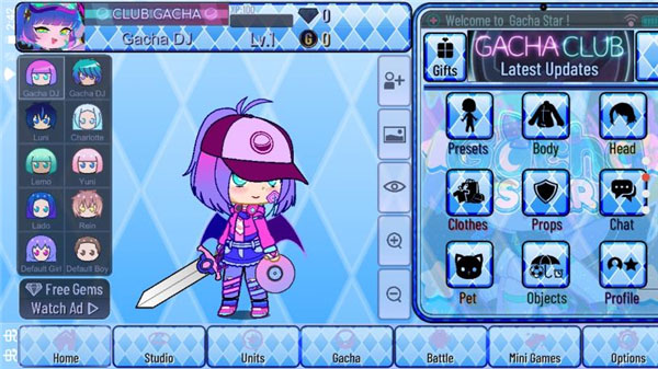 GachaStar加查之星安全-加查之星游戏下载最新版2022更新许多服装的v1.3.2