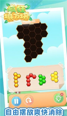 疯狂填方块游戏