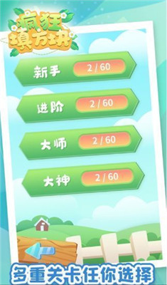 疯狂填方块游戏