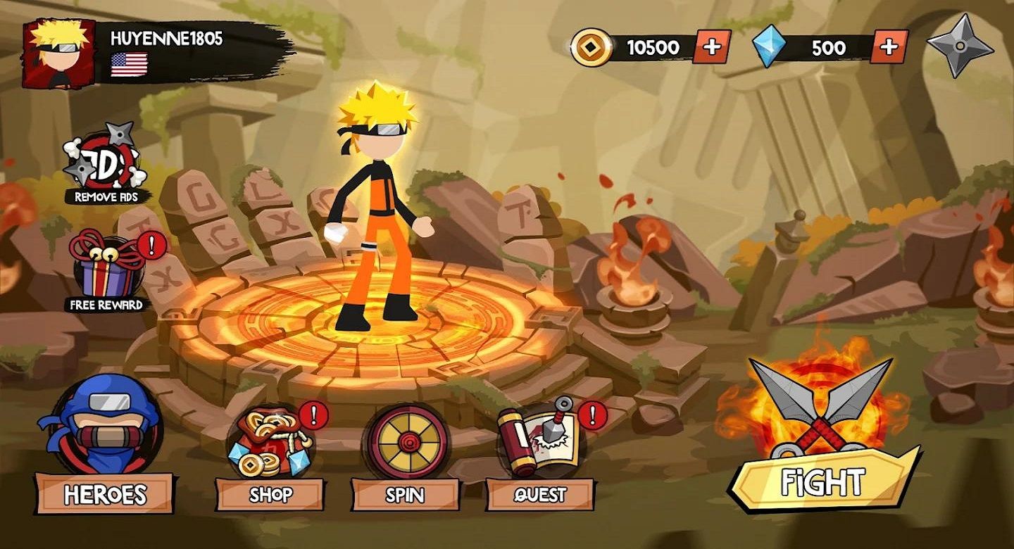 火柴人忍者大战破解版最新版