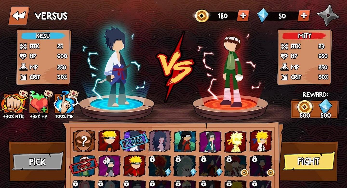 火柴人忍者大战破解版最新版