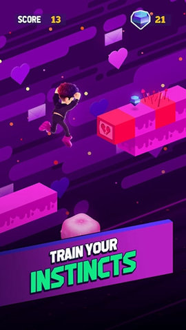 方块的狂奔游戏