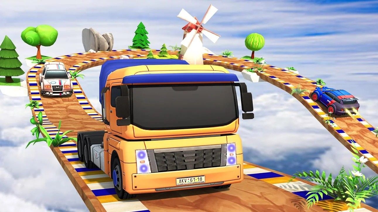 超级匝道山汽车特技游戏下载-超级匝道山汽车特技下载v1.0