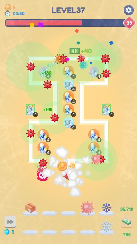 放置塔防病毒入侵游戏破解版