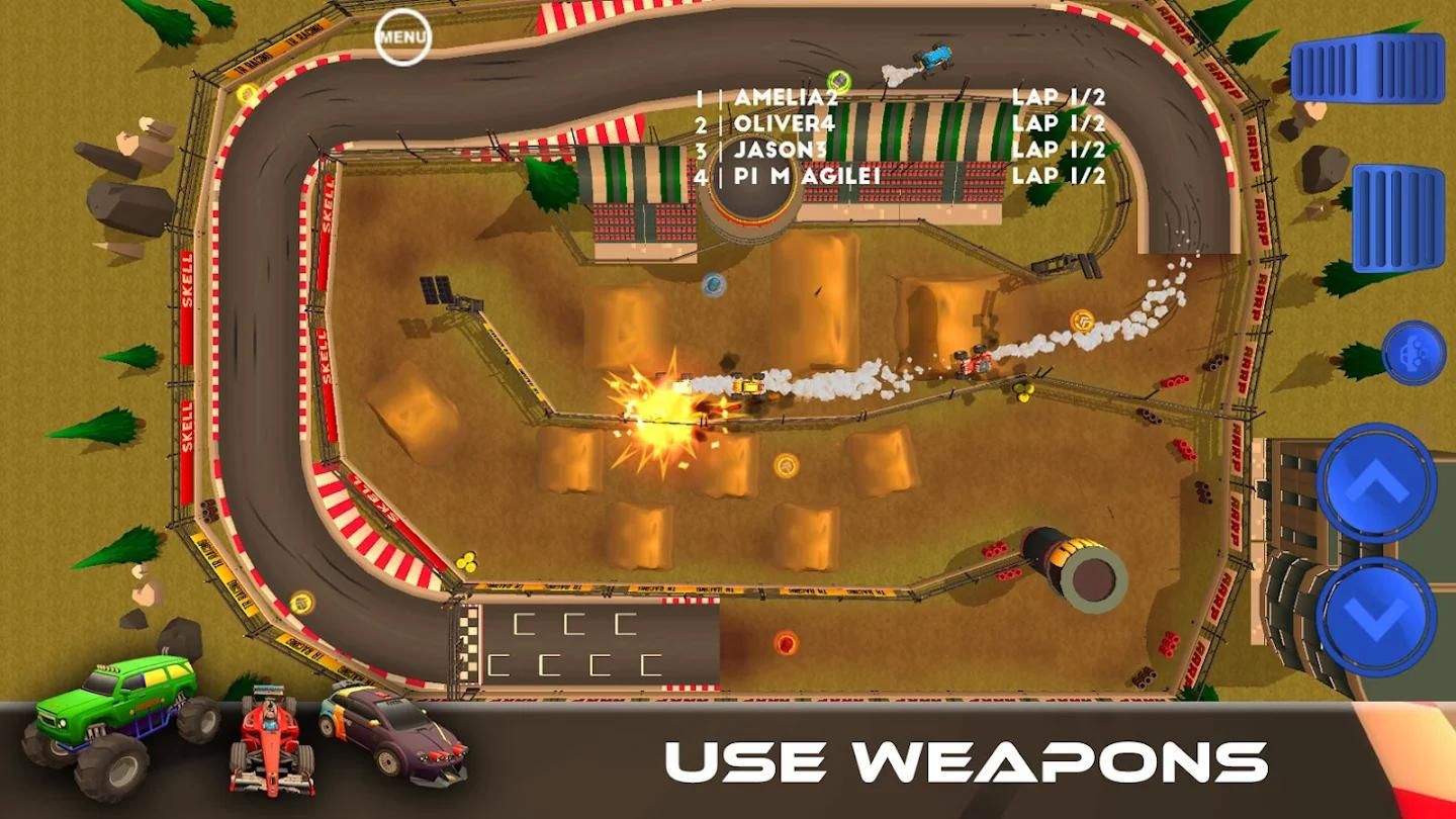 双人迷你遥控赛车中文版