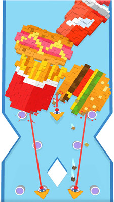 像素方块拆除游戏