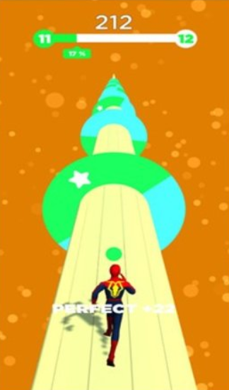 超级英雄彩色跑酷手机版