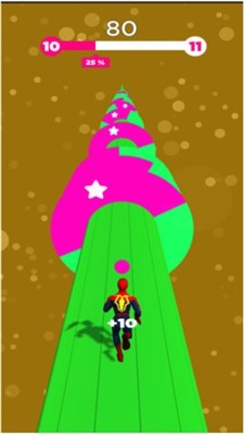 超级英雄彩色跑酷手机版