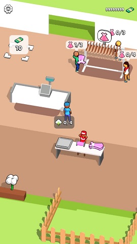 服装店3D游戏下载-服装店3D大量钞票版下载v181