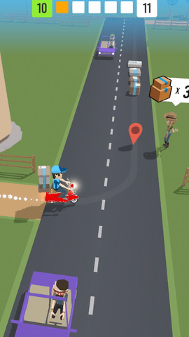 最强快递员去广告