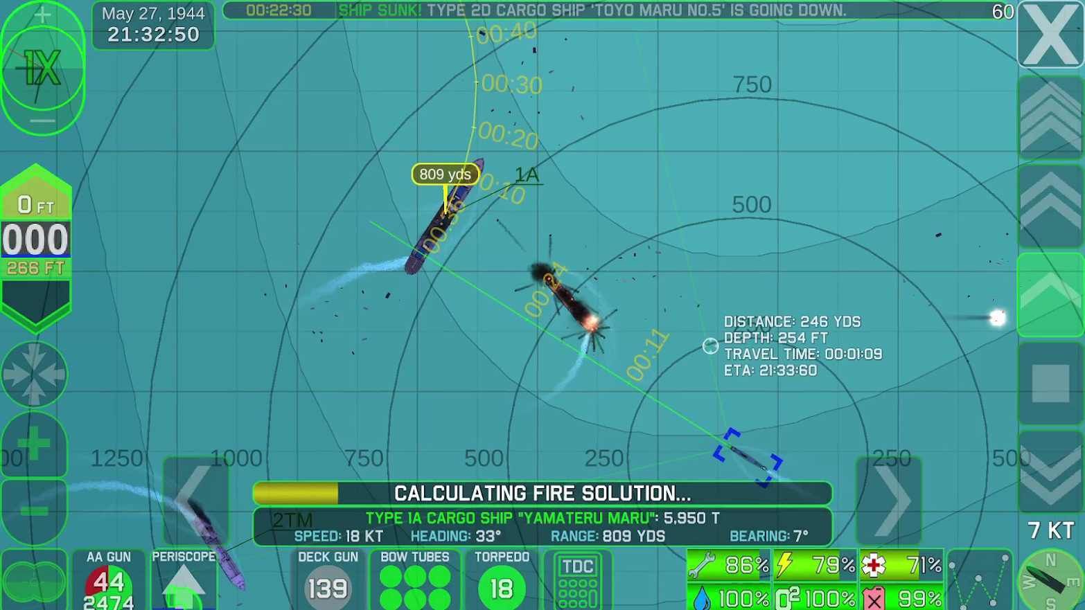 战术潜艇2中文汉化版-战术潜艇2内置菜单下载v1.2.50