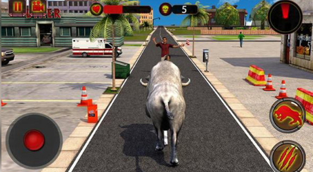 愤怒的水牛攻击手机版