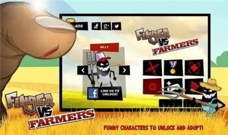 手指大战农夫游戏下载-手指大战农夫无限金币版下载v1.3.4