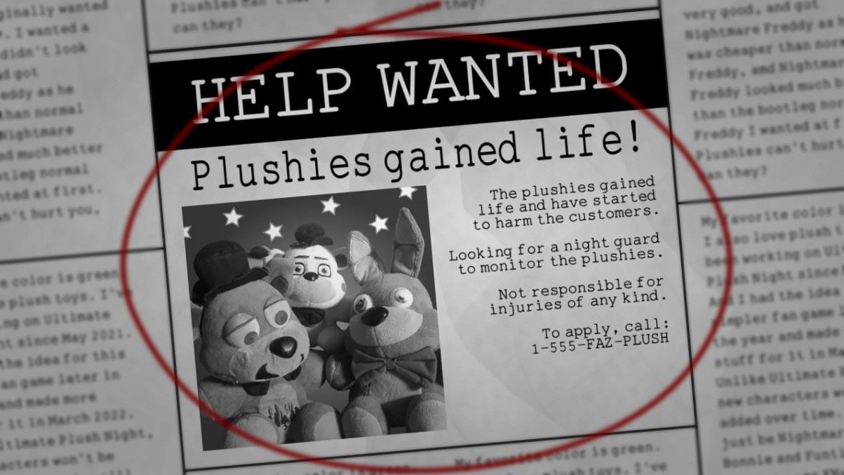 FNaBP毛绒玩具熊的午夜后宫玩家自制