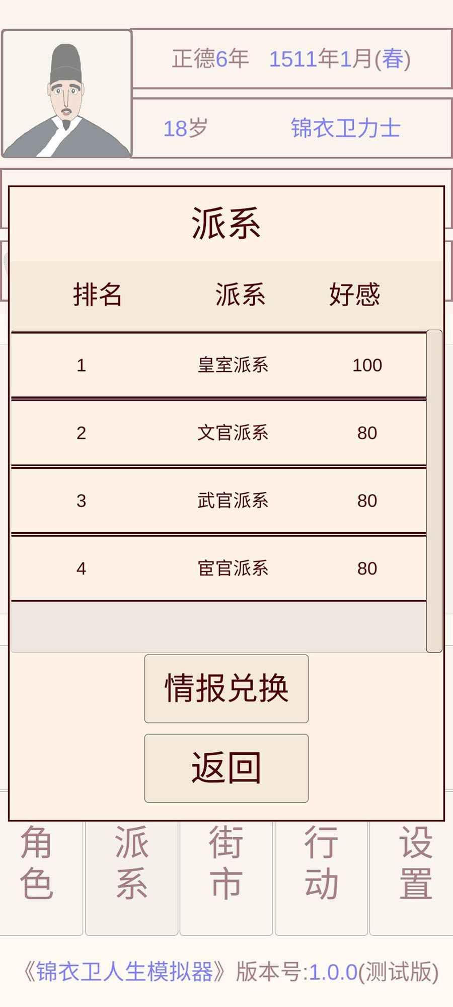 锦衣卫人生模拟器破解版下载-锦衣卫人生模拟器无限金币下载v1.0.5