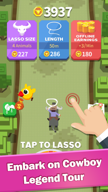 牛仔套圈大作战最新版