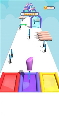 美甲刷跑起来游戏