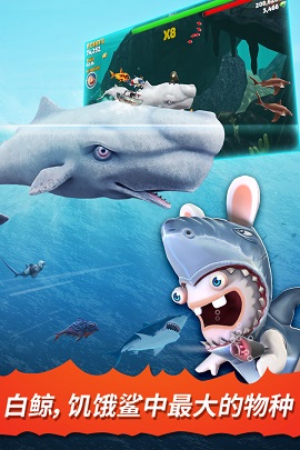 饥饿鲨进化破解版免费下载-饥饿鲨进化新鲨鱼磁暴鲨版下载v9.6.10