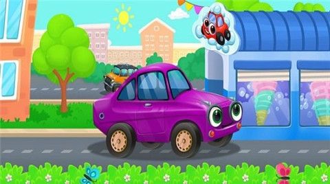 宝贝爱洗车游戏