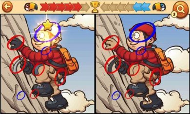 请你来找茬游戏