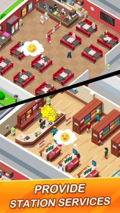 空闲火车帝国大亨(无限金币版)