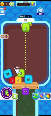 方块碰碰碰游戏