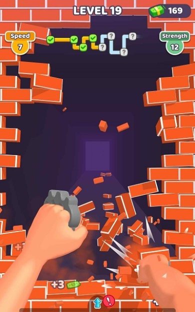 打碎墙壁游戏手机版