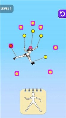 按钮布偶人游戏