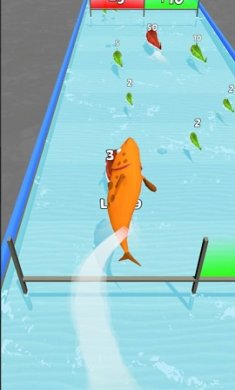 鱼类升级跑3D手机版