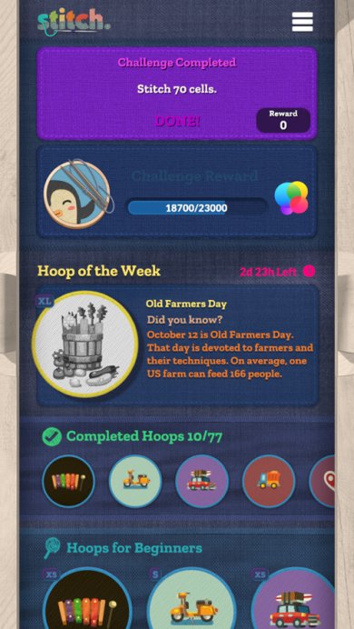 刺绣模拟stitch安卓版下载-刺绣模拟stitch短视频游戏无广告版下载v1.7