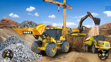 开挖掘机贼溜游戏正式版