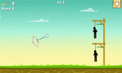 救救绳索火柴人游戏