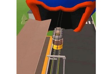 电车狂飙蓝色怪物3D下载-电车狂飙蓝色怪物3D安卓版下载v1.0