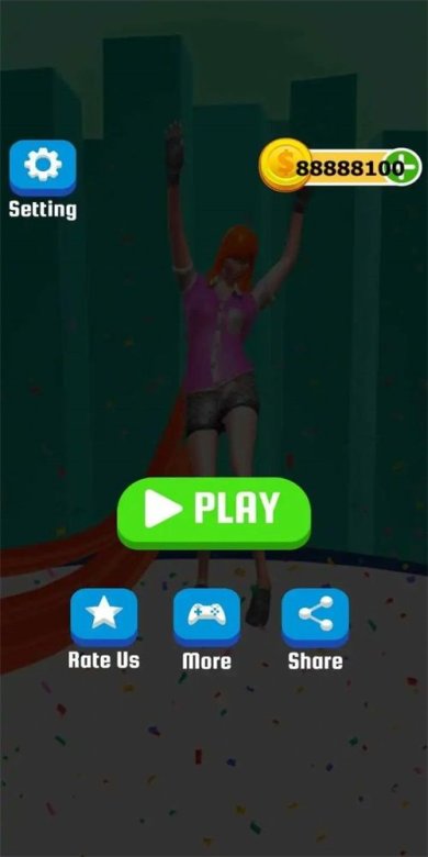 头发挑战跑步者安卓版