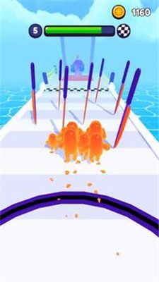 彩色斑点冲突3D游戏