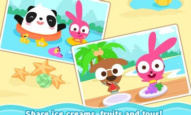 泡泡兔夏日海滩安卓版