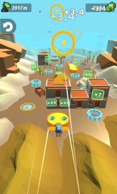 滑行汽车蹦床跳跃下载-滑行汽车蹦床跳跃安卓版下载v1