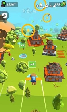 滑行汽车蹦床跳跃安卓版