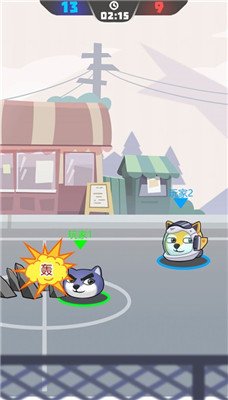 趣味双人篮球游戏