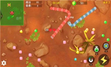 贪吃的蛇蛇游戏